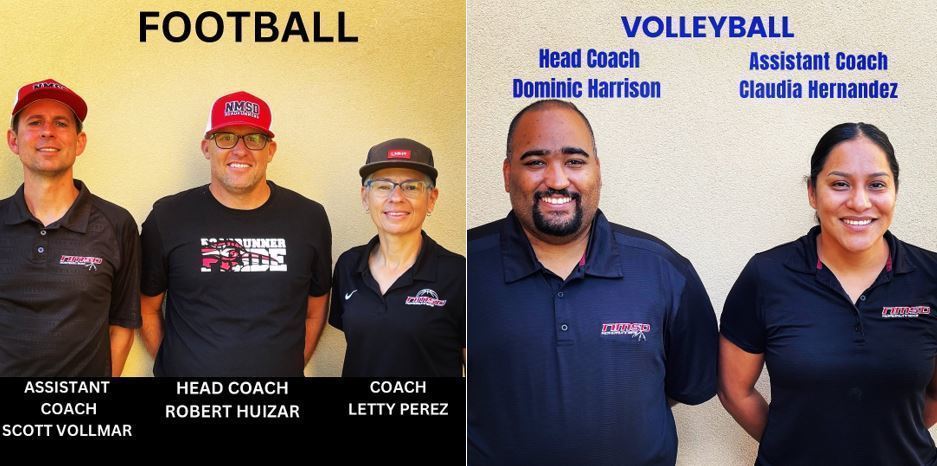 23-24 Volleyball and Football Coaches